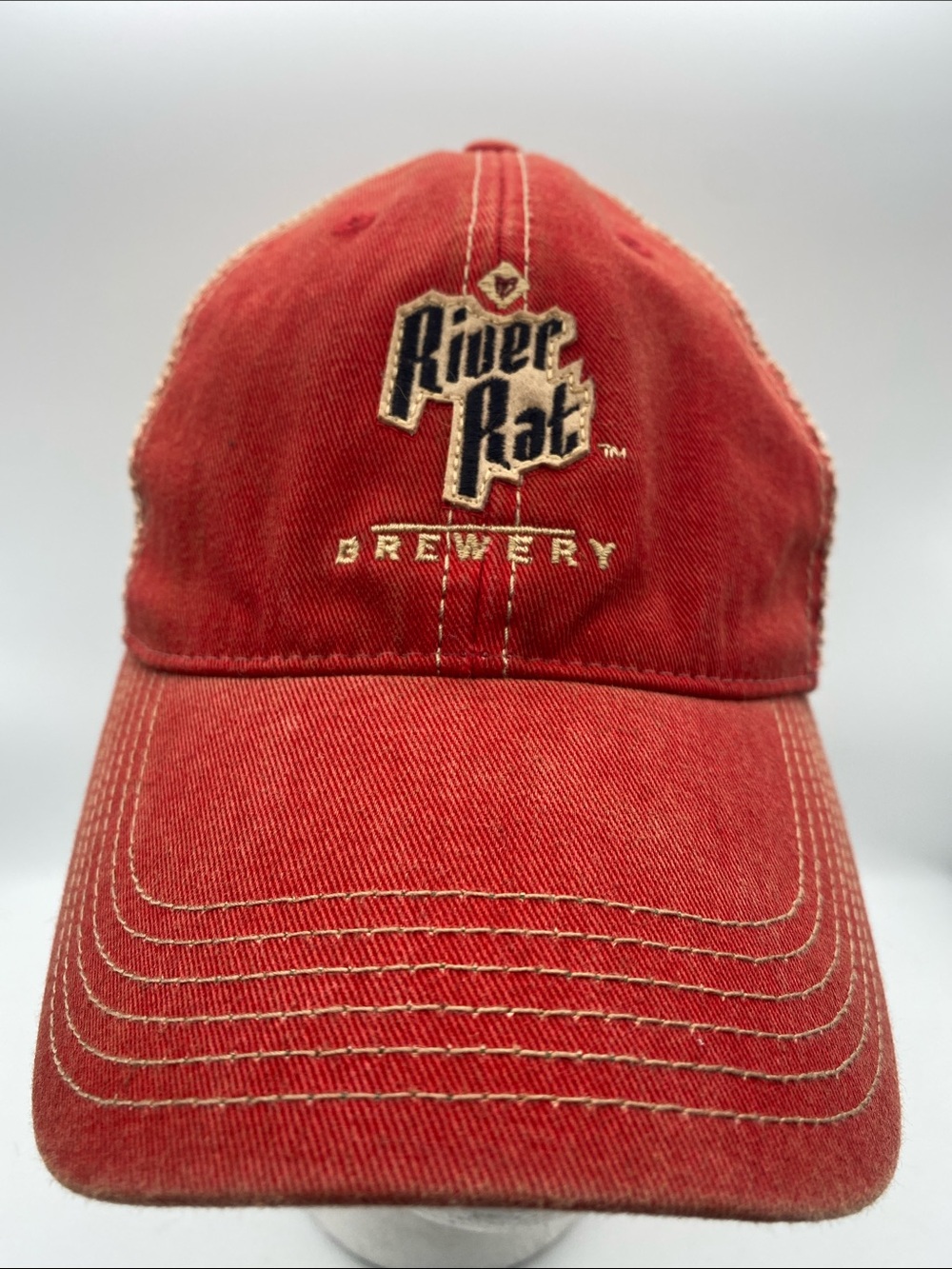 Legacy Red River Rat Brewery Embroidered Baseball SnapBack Cap